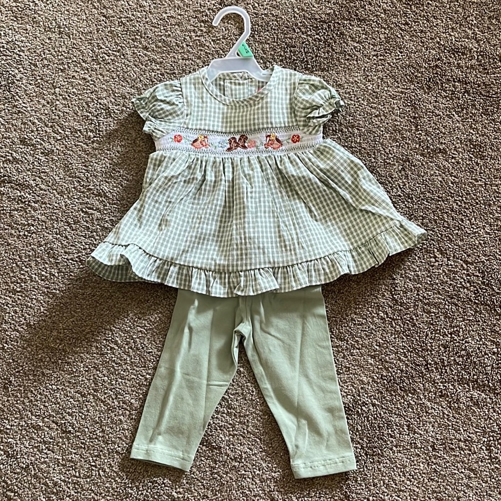 Two piece set, never worn, new with tags